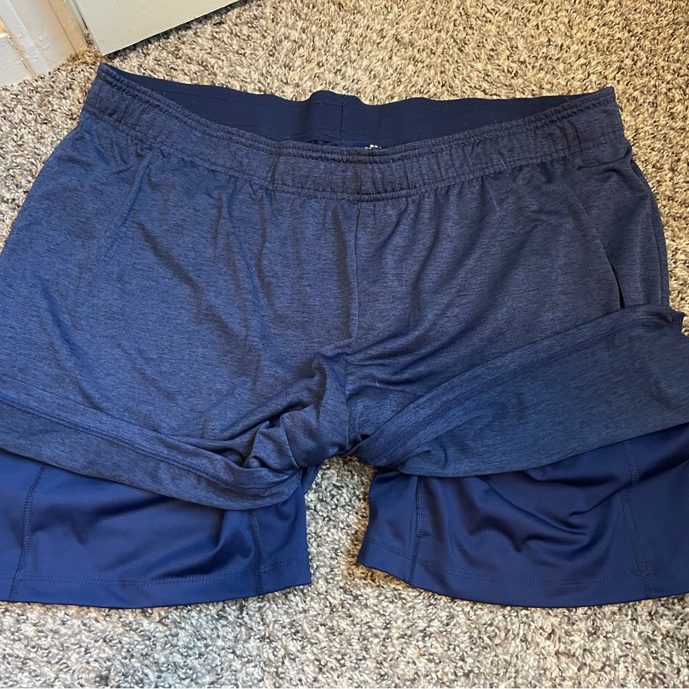 BCG Women's Navy Athletic Shorts - Picture 6 of 6